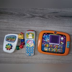 Bundle of 3 baby electronic toys
